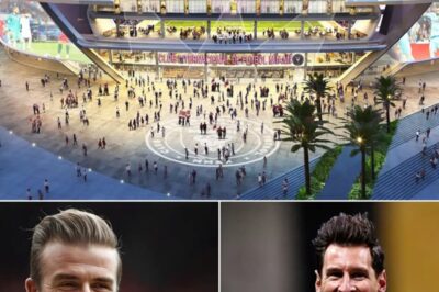 BREAKING NEWS: Inter Miami has unveiled an incredibly ambitious new stadium project, and club president David Beckham has made a shocking announcement — if the construction is completed ahead of schedule, he plans to name a very important part of the stadium after Lionel Messi, leaving everyone stunned…
