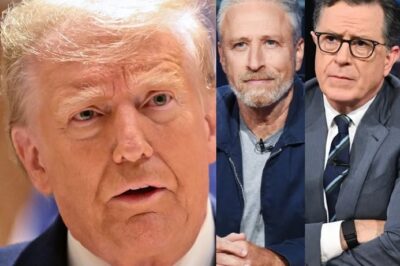 BREAKING: Comedian Jon Stewart unleashes a fiery takedown of CBS for canceling Stephen Colbert’s “Late Show” in a possible attempt to please Donald Trump and grease the wheels for a corporate merger: “F*cking wrong.”