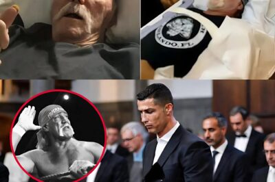 SHOCKING: Ronaldo quietly attended the funeral of wrestling legend Hulk Hogan, no cameras, no noise, just silence. What’s more surprising is that Ronaldo whispered something into the ear of the late legend’s family that made us hold our breath and wait…