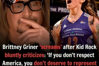 PATRIOTIC FIRESTORM: Kid Rock has sparked major controversy with a blunt message aimed squarely at Brittney Griner—“Respect America or don’t represent it!” But it’s Griner’s unexpected reaction that’s leaving both critics and fans stunned. What did she say after hearing the remark—and why is this clash making headlines nationwide?