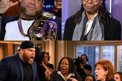 Tyrus Erupts on The View in Explosive On-Air Meltdown, Slams Table, Accuses Hosts of ‘Weaponizing Wokeness’ and Silencing Dissent Before Ripping Off Mic and Storming Off as Whoopi Screams ‘CUT IT! GET HIM OFF MY SET!’