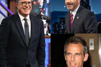 CBS Cancels Colbert — Kimmel, Warren, and Stiller Explode: “F* You and All Your Sheldons!”** The shock cancellation of The Late Show with Stephen Colbert has unleashed a storm. Jimmy Kimmel ripped CBS on Instagram. Elizabeth Warren hinted at political motives, citing Colbert’s bold critiques of CBS’s parent company. Even Ben Stiller joined the outrage. Fans are asking: Is this just TV business — or something darker? The backlash has just begun…