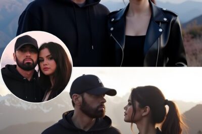 Eminem and Selena Gomez have teamed up for “Breaking Me Down,” a gritty, cinematic track blending Eminem’s raw lyricism with Selena’s haunting, breathy vocals. The song tells the story of a relationship caught between obsession and destruction, leaving listeners both shattered and addicted.