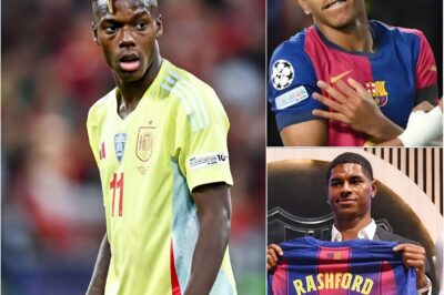 Lamine Yamal is reportedly “disappointed” by Barcelona’s decision to sign Marcus Rashford, after club president Joan Laporta allegedly promised him the arrival of Nico Williams.