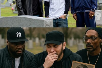 Eminem Reduced to Tears at Tupac’s Grave — 50 Cent and Snoop Dogg Left Stunned by Unfulfilled Final Wish!