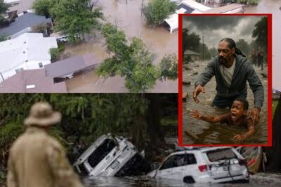 Snoop Dogg Saves Trapped Little Kid from Texas Flood: A Heroic Act Amidst Devastation