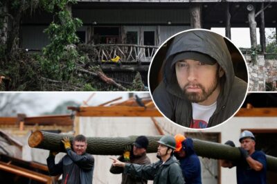 Eminem is rebuilding hope — one home at a time. After watching a heartbreaking video clip showing a fragile children’s shelter swept away in the devastating Texas flood, and seeing the complete destruction of a nearby girls’ summer camp, the rap icon sprang into action. Without fanfare, Eminem pledged to rebuild 10 BRAND-NEW SHELTERS for displaced children, offering not just physical safety but a renewed sense of stability after unimaginable loss. The flood left behind catastrophic damage, including tragic casualties and the collapse of entire community hubs. But in the middle of the wreckage, Eminem’s quiet generosity is helping stitch lives back together. Each of the new shelters will be reinforced, storm-resilient, and equipped with a key item for vulnerable youth — a far cry from the collapsing structures that failed so many in the flood’s path. For a generation of kids robbed of security overnight, Eminem isn’t just funding buildings — he’s restoring dignity, safety, and a future worth believing in.