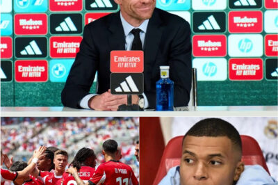 Kylian Mbappé will not return, and we must accept that reality! Xabi Alonso, Real Madrid’s coach, has made waves by announcing the completion of the signing of an exceptional striker to fill the void left by Mbappé from Bayern Munich. The most surprising aspect is that this transfer was kept in absolute secrecy, with no information leaking to the media until it was officially completed. Alonso, with full confidence, declared: “He is the striker Real Madrid has always longed to have…”