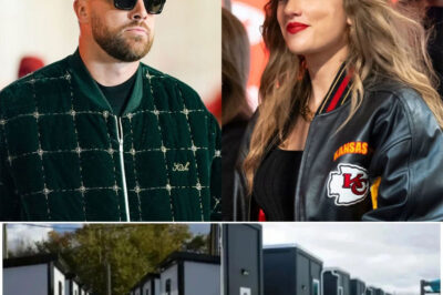“BREAKING NEWS: Player superstar Travis Kelce and Taylor Swift Donates Entire $24.9 Million Bonus and Sponsorship Earnings to Homeless Shelter Initiative to Help Fund 150 Units Housing with 300 Shelter Beds… “I’ve seen the effects of homelessness firsthand growing up, and I knew if I ever had the means, I’d give back in a meaningful way,” Travis Kelce said in a press conference. “No one deserves to sleep on a sidewalk.”..”