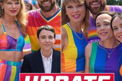 JUST IN; Taylor Swift, Travis Kelce, and Elliot Page Make Waves at 2025 NYC Pride Parade, Posing Together in a Powerful Show of Support for LGBTQ+ Equality