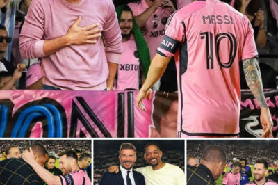 Will Smith will never forget this performance by Lionel Messi and sharing a warm hug with Hollywood actor Will Smith during the match against Inter Miami ‎