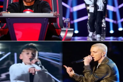 Eminem nearly jumped out of his seat. A 14-year-old kid walked on stage, gripping the mic like it was his lifeline