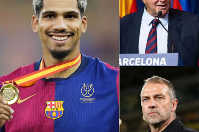 SPECIAL NEWS: Barcelona want to sell Ronald Araujo for €60m to meet financial rules despite the defender playing an important role under Hansi Flick