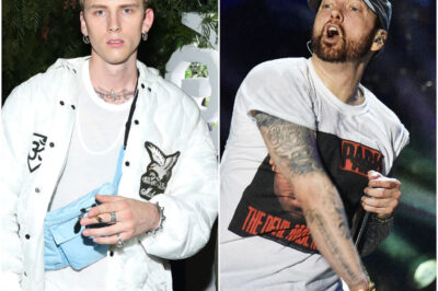 Eminem Fires a Savage Line at Machine Gun Kelly—Is the Rap Beef About to Get Even Uglier?