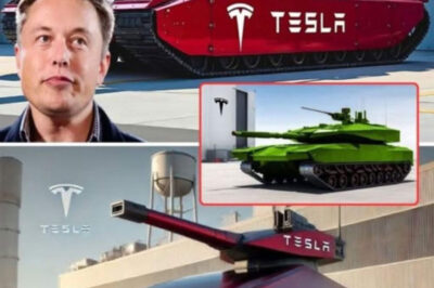 Elon Musk’s Hidden Tesla tапk гeⱱeаɩed: A Glimpse Into the Future of Warfare!