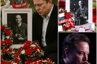 “SHOCKING: Elon Musk Makes Unexpected Appearance at Diogo Jota’s Funeral—What Happened Next Will Leave You Stunned!”