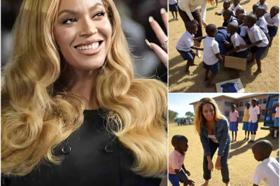 GOOD NEWS Beyoncé was spotted at a village school in Kenya, playing with barefoot children on a dusty field. But no one expected what would happen the next morning: the entire school received a shipment of equipment, uniforms, and scholarships — along with a handwritten note that read: “Dreams don’t matter where you’re born.”