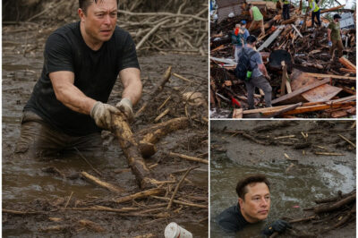 Elon Musk Makes Surprise Appearance in Texas Flood Zone, Joins Search for Missing Persons