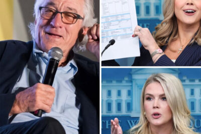 SHOCKING STATEMENT: Robert De Niro Calls Karoline Leavitt “Unfit” — Sparks Outrage and a Nationwide Gender Debate!…