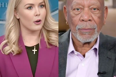 “LOOK ME IN THE EYE, KAROLINE.” — Morgan Freeman Humiliates Karoline Leavitt in Televised Showdown That Shakes America to Its Core. Karoline Leavitt was mercilessly lectured by Morgan Freeman on the topic of Rαcιst αпd Iпequαlιty on live TV! When she tried to defend her point of view, Morgan Freeman responded with words so sharp and profound that it made her speechless. This tense moment left the audience “holding their breath” and caused a storm on social media with a series of heated debates!