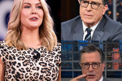 She Walked in With Talking Points. He Met Her With Poise. What Happened Next Left the Whole Studio Gasping—And Gave Viewers the Colbert Moment They’ll Never Forget