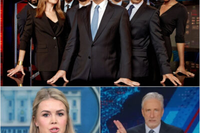“YOUR BRAIN MISSED HAIR AND MAKEUP.” — What Started as a Joke from Jon Stewart Spiraled Into the Sharpest On-Air Meltdown Karoline Leavitt Has Ever Faced
