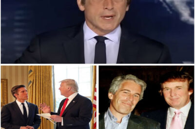 David Muir cuts into ABC’s live broadcast with urgent breaking news — revealing newly surfaced Epstein files that reportedly link Donald Trump to sealed documents authorities fought to keep buried