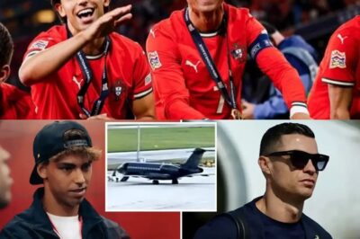 Joao Felix used Cristiano Ronaldo’s private jet to fly to Austria and join Al Nassr.