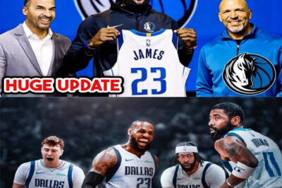 It’s official — LeBron is headed to Dallas in a shocking trade, reuniting with AD and Kyrie to form one of the most dangerous trios the NBA has ever seen. Championships won’t be dreams — they’ll be expectations.
