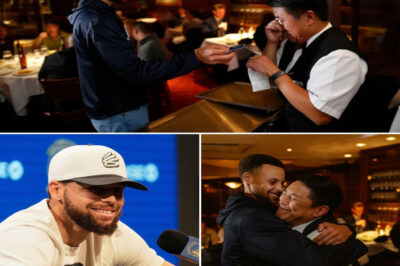 He Didn’t Do It for Attention—He Just Looked at Me and Said, ‘Keep Doing It’: Stephen Curry’s $10,000 Tip After Game 5 Wasn’t About the Food, and the Real Reason Behind It Will Shock You