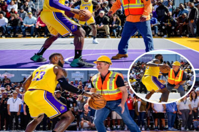 LeBron James Loses to Construction Worker in Charity Soccer Match — But the Shocking Post-Game Twist Leaves Everyone Speechless