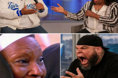 “Cut It! Get Him Off My Set!” — Whoopi Goldberg’s Meltdown Can’t Stop Tyrus From Torch­ing ‘The View’ On Live TV Whoopi screamed, but Tyrus didn’t back down. “YOU DON’T GET TO SILENCE ME — I’M NOT PART OF YOUR SCRIPTED CIRCUS!” he fired back, eyes locked on the stunned panel. Joy tried to mock him. Mistake. “FAKE LAUGHS WON’T HIDE YOUR LIES. I’M HERE TO BURN THE MASK OFF!” Before walking off, he left one final blow: “YOU WANTED A CLOWN — YOU GOT A TRUTH BOMB. DEAL WITH IT.” And with that, the studio fell silent. Social media? Exploded.