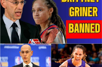 Adam Silver Drops a Bombshell: Brittney Griner Hit with Lifetime WNBA Ban in Explosive Scandal — But What’s the Real Story Behind the Controversy?