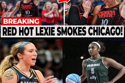 Lexie Hull ERUPTS IN FLAMES, leading the Indiana Fever to CRUSH Angel Reese & the Chicago Sky in a fiery showdown – where the haunting absence of Caitlin Clark made the massacre even more breathtaking!