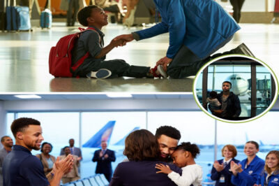 Stephen Curry Misses His Flight — But What He Did Next Turned the Whole Airport Into an Unforgettable Scene No one saw it coming—when Stephen Curry missed his flight, he didn’t lose his cool. Instead, he turned the entire airport into an emotional moment people are still talking about. Witness the heart behind the legend…