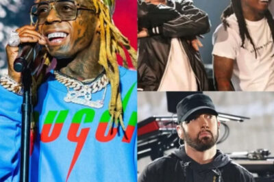 “I just made sure that Eminem didn’t body me, I even had to Re-Write My Verse On No Love 3 Times cause that guy is a m0nst£r.”__Lil Wayne