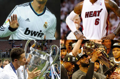 AMERICANS REACT | Who is the Better Athlete: Cristiano Ronaldo or LeBron James?