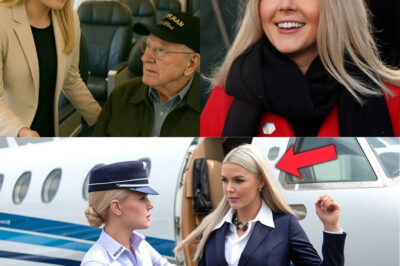 Karoline Leavitt Gives Up Her First-Class Seat for a Veteran — An Act That Immediately Amazed Everyone on the Flight!