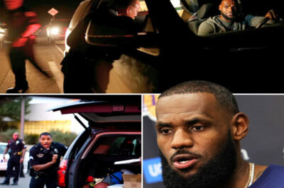 “I Just Wanted to Drop These off Quietly” – LeBron James Pulled Over on Coastal L.A. Road as Police Peer Into His SUV, Spot Strange Piles of Envelopes and Boxes in the Back Seat, Exchange Nervous Glances, Then Open the Trunk and Freeze at What They See Inside