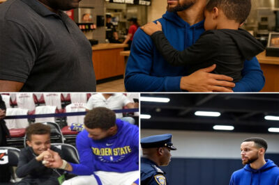 He bent down to tie his daughter’s shoe — and instead, a 5-year-old boy tugged at his jersey with a whisper that froze Steph Curry in place. Within minutes, the restaurant was in chaos, police sirens wailed through the streets of San Francisco, and the NBA star everyone knew for his smile was suddenly at the center of a life-or-death rescue.