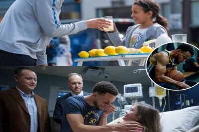 GIRL SELLS LEMONADE TO PAY FOR CHEMO—AND THEN STEPHEN CURRY SHOWS UP, LEAVING THE WORLD SPEECHLESS.