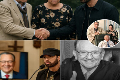 HE THOUGHT JUSTICE WAS A HAMMER—UNTIL A JUDGE TURNED IT INTO A LULLABY. Hours after the world mourned “America’s nicest judge,” Eminem stood before Caprio’s empty seat and whispered through “Mockingbird,” a hymn for the boy who once watched his mother beg. When a courtroom begins to feel like home, what part of a man finally heals?