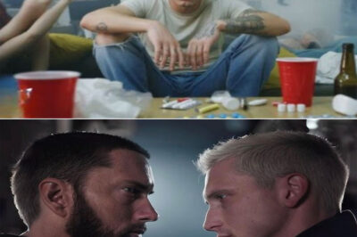 The Rap God Strikes Again: The year was already crowded with big-name releases, but leave it to Eminem to silence the noise with a single track. Without warning, he dropped “Dope Sick” at midnight — a bruising, unapologetic song that fans are already calling his most ferocious work since Kamikaze.
