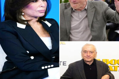 Just moments ago, Fifth Avenue felt like it stopped breathing. Jeanine Pirro, eyes blazing, turned to Robert De Niro and dropped a truth bomb so sharp it cut straight through the air. In one brutal line—about legacy, power, and the hypocrisy running deep in Hollywood—she left the actor and the entire panel frozen in place. The silence that followed was deafening, the kind that makes your skin prickle because you know you’ve just witnessed a turning point. You could almost feel the tension pressing against the walls, daring someone to speak. But no one did. It was as if Pirro had ripped the curtain off a truth Hollywood would rather keep buried. Now, the clip is exploding across social media, and the question hanging in the air is simple: did she just say what everyone’s been too scared to admit? The fallout is only beginning, and the next chapter promises fireworks.