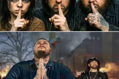 “UNPRECEDENTED IN HISTORY!” — That was the loud scream from fans after Eminem and Jelly Roll unexpectedly dropped their 2025 smash “Even If The Sky Falls, I’ll Still Believe.” Eminem unleashed a lightning-sharp verse, while Jelly Roll let loose a gospel-tinged scream like a bolt of lightning, creating a choral explosion that has audiences dubbing it “THE SALVATION SONG OF MY SOUL.” The raw black-and-white music video depicts a journey through fire, faith, and broken pieces, ending with a twist so emotional it’ll make viewers shiver. And wait for it… a mysterious cameo from the legend at the end of the video — a moment that’s enough to make the internet explode!