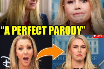 “Lisa Kudrow HUMILIATES Karoline Leavitt with viral mimicry!”