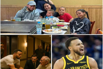 Stephen Curry was reportedly just having a quiet breakfast in his hotel room — but minutes later, he ran upstairs after hearing screams for help, broke down the elevator door, and pulled an elderly man to safety in a heroic rescue that left onlookers stunned and hotel staff calling him ‘The calmest hero we’ve ever seen.’ But the biggest surprise here is that the identity of the elderly man may surprise viewers