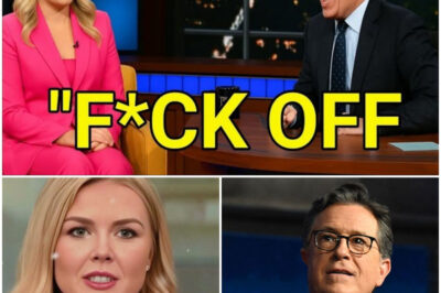 Stephen Colbert Silenced: Karoline Leavitt Turns the Tables in Fiery Late Show Exchange
