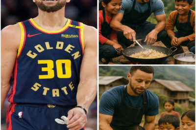He Disappeared Into the Mountains for a Week — What Stephen Curry Was Quietly Doing There Left Fans in Tears While the world expected luxury vacations and spotlight appearances, Stephen Curry spent the entire holiday week in a remote village, apron on, cooking meal after meal for children most people will never meet. But it wasn’t just about food — it was about a quiet promise he made to his grandmother decades ago… and the reason he finally chose this moment to keep it is more emotional than anyone imagined.