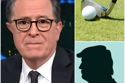 Colbert’s Silent Takedown: How a Chilling Monologue on Golf and “Partnerships” Sent Networks into a Panic